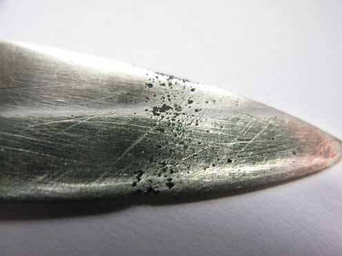 Sensitized Stainless Steel Knife Balde